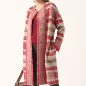 St. John Long Mohair Blend Cardigan